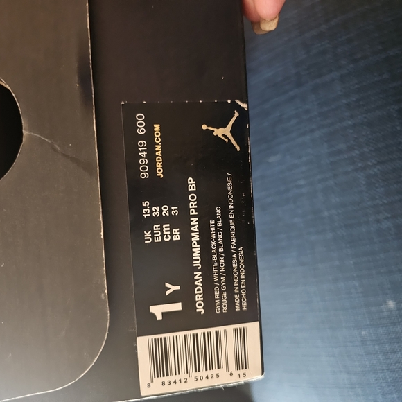 Air Jordans Jumpman Pro Kids Red Basketball Shoes - Picture 11 of 11